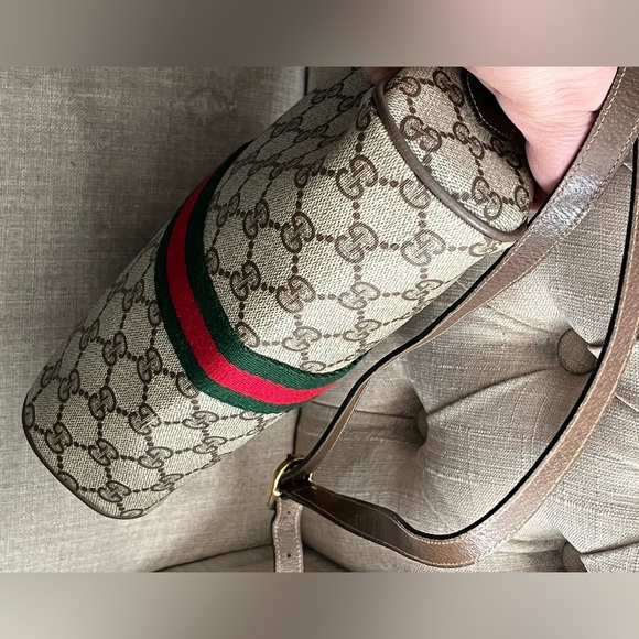 Gucci Ophidia vintage Zip Around Camera leather crossbody bag - Picture 5 of 14